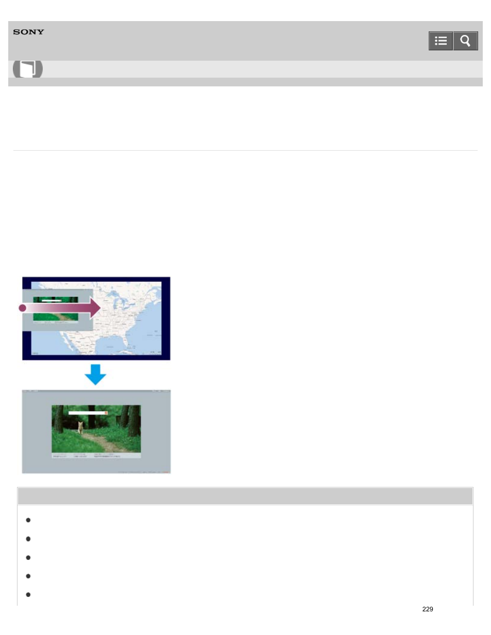 Switching apps, User guide | Sony SVF15N17CXS User Manual | Page 249 / 480
