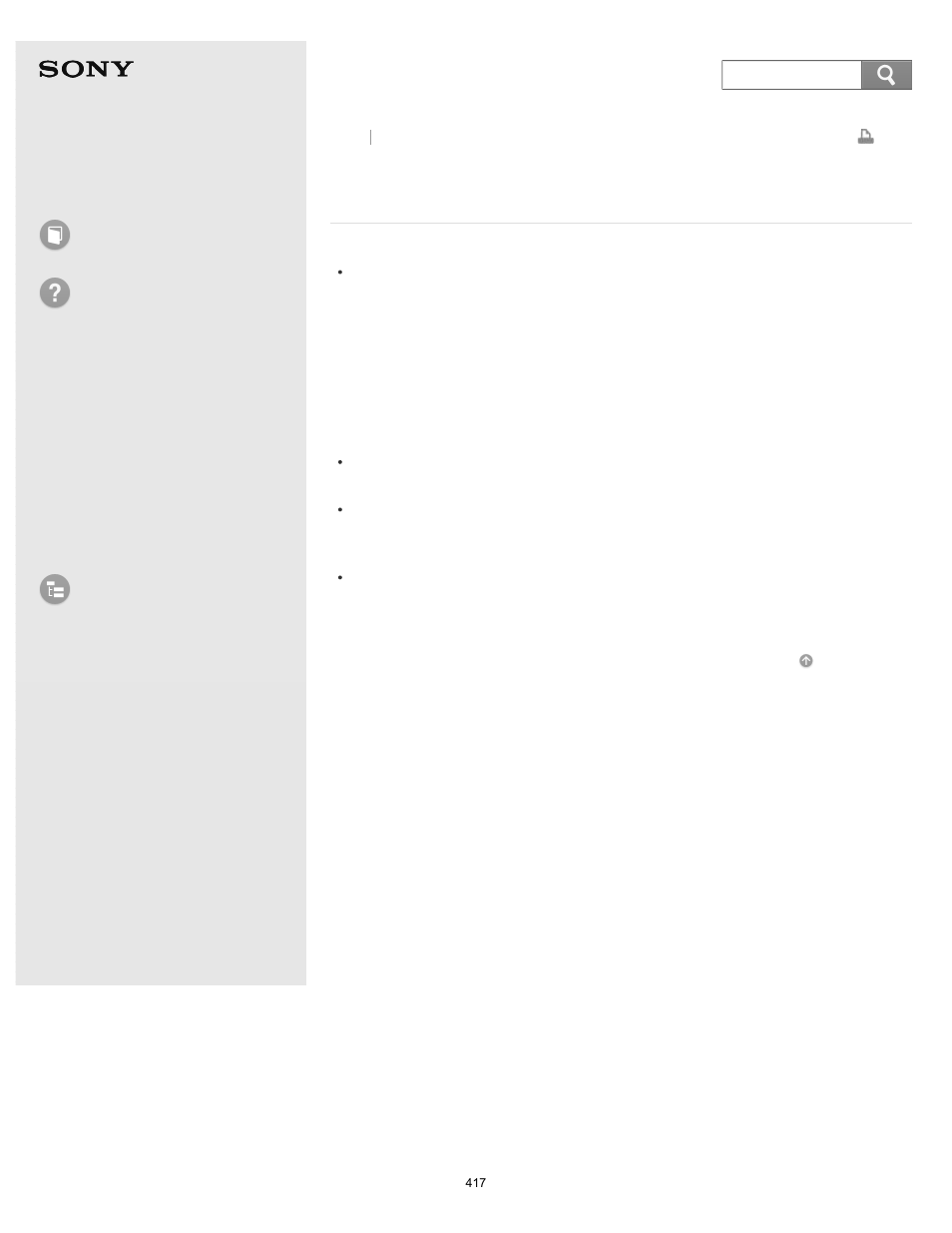 Communicate with, User guide, How to use troubleshooting | List of topics | Sony SVF14A14CXB User Manual | Page 417 / 437