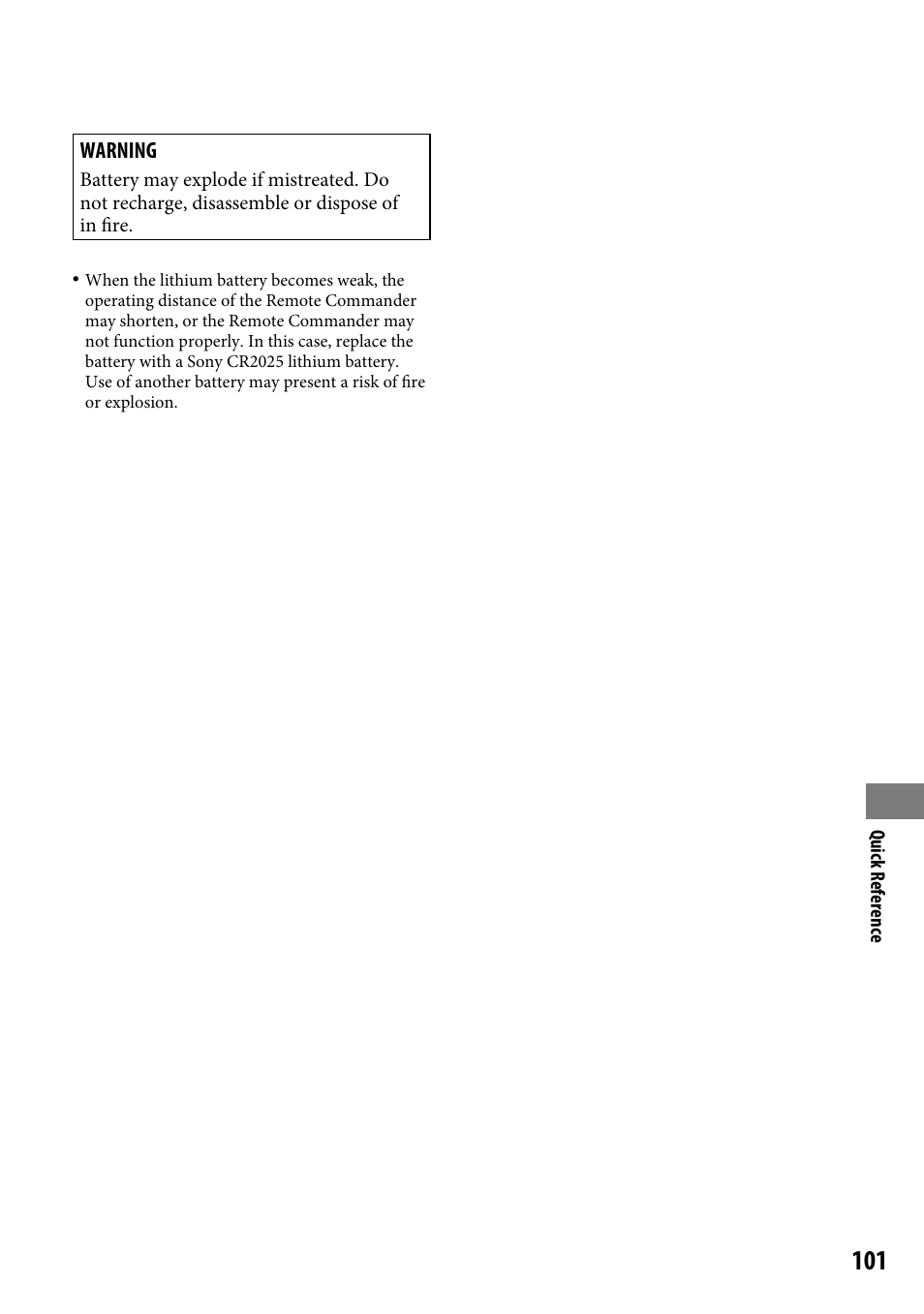 Sony DCR-SR46BDL User Manual | Page 101 / 108