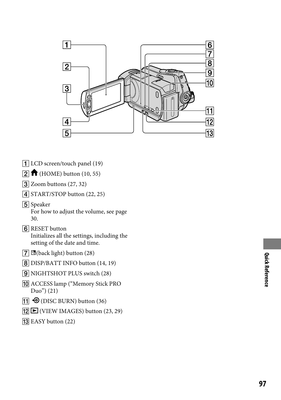 Sony DCR-SR46BDL User Manual | Page 97 / 108