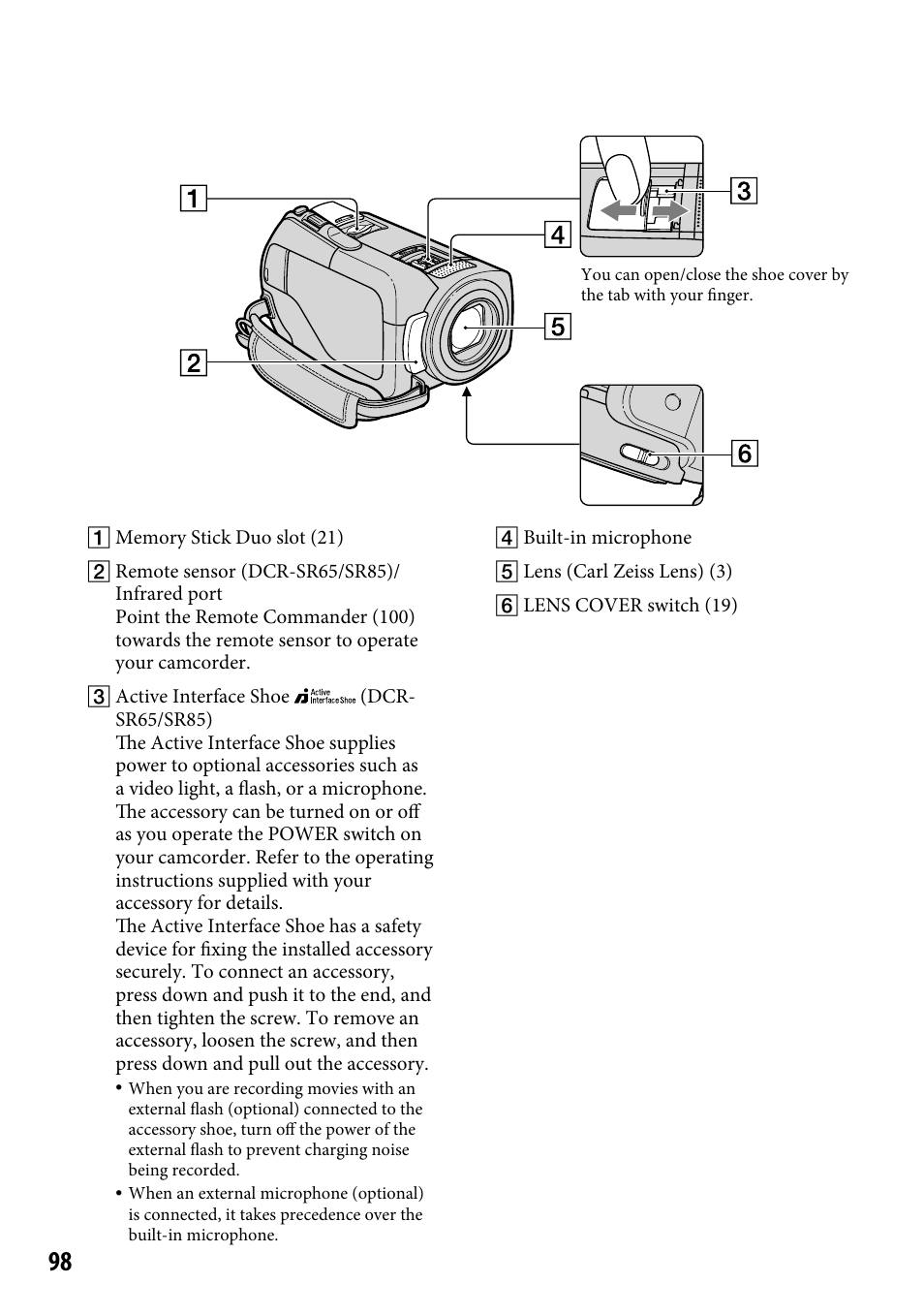 Sony DCR-SR46BDL User Manual | Page 98 / 108