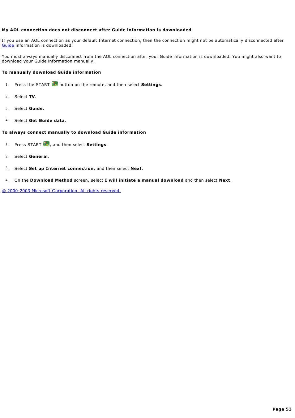 Sony PCV-RZ45G User Manual | Page 53 / 459