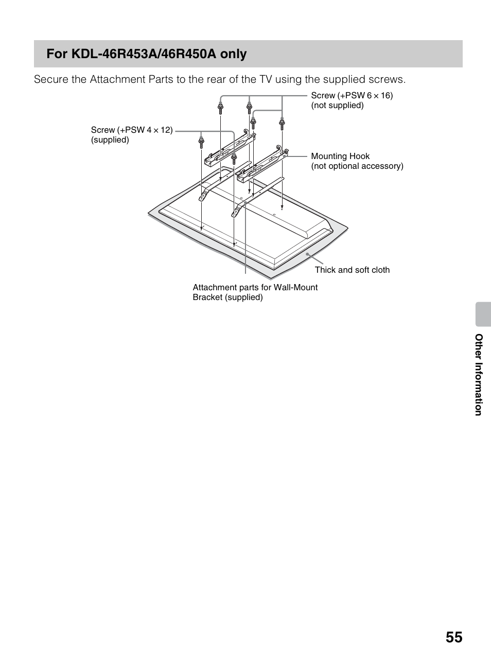 Sony KDL-40R450A User Manual | Page 55 / 68