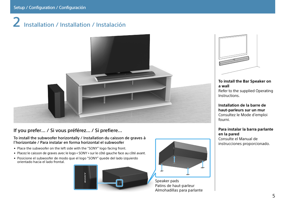 Sony HT-CT370 User Manual | Page 5 / 16
