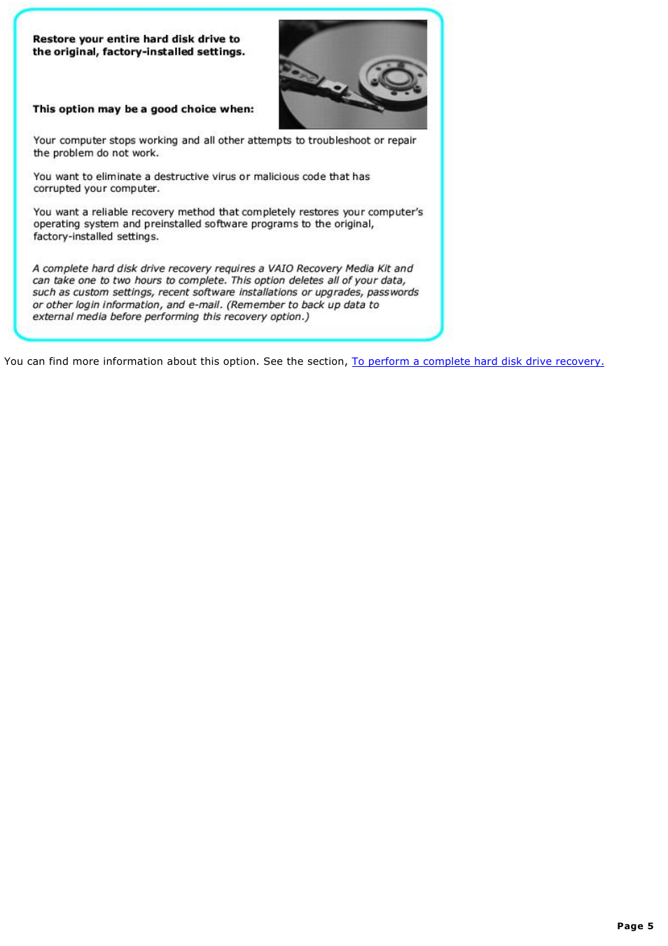 Sony VGN-T340P User Manual | Page 5 / 49