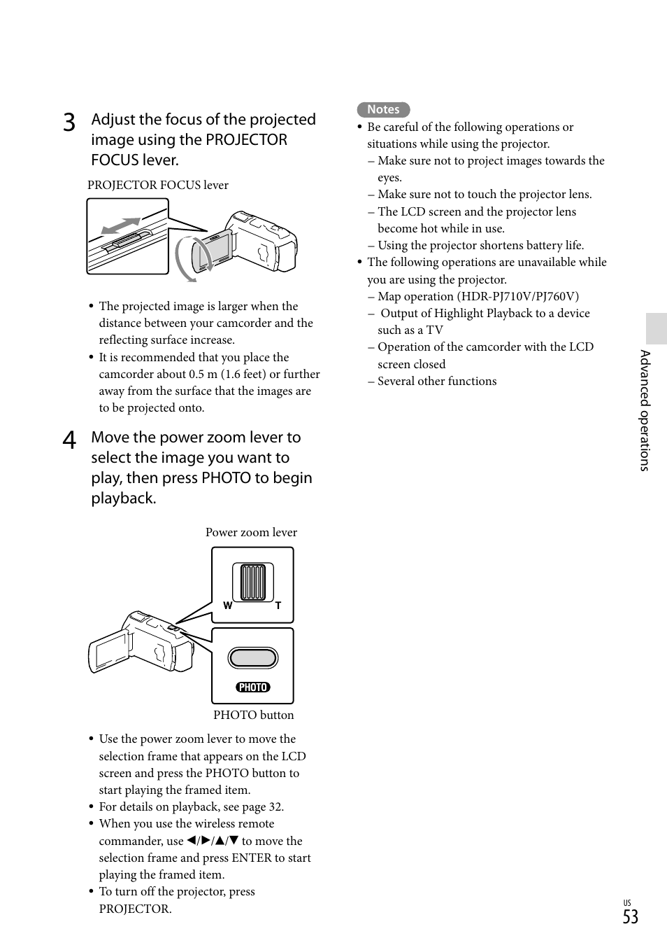 Sony HDR-PJ710V User Manual | Page 53 / 191