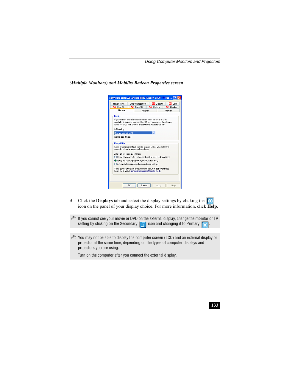 Sony PCG-GRS100 User Manual | Page 133 / 208