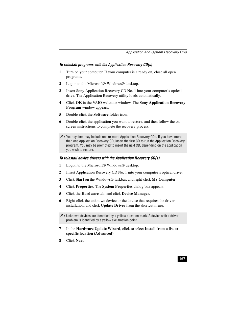 Sony PCG-GRS100 User Manual | Page 167 / 208