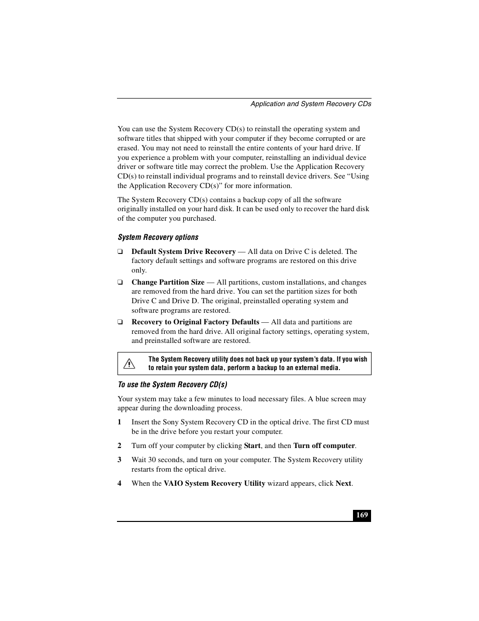 Sony PCG-GRS100 User Manual | Page 169 / 208