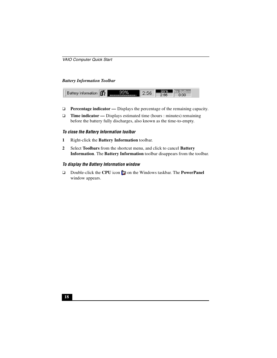 Sony PCG-GRS100 User Manual | Page 18 / 208