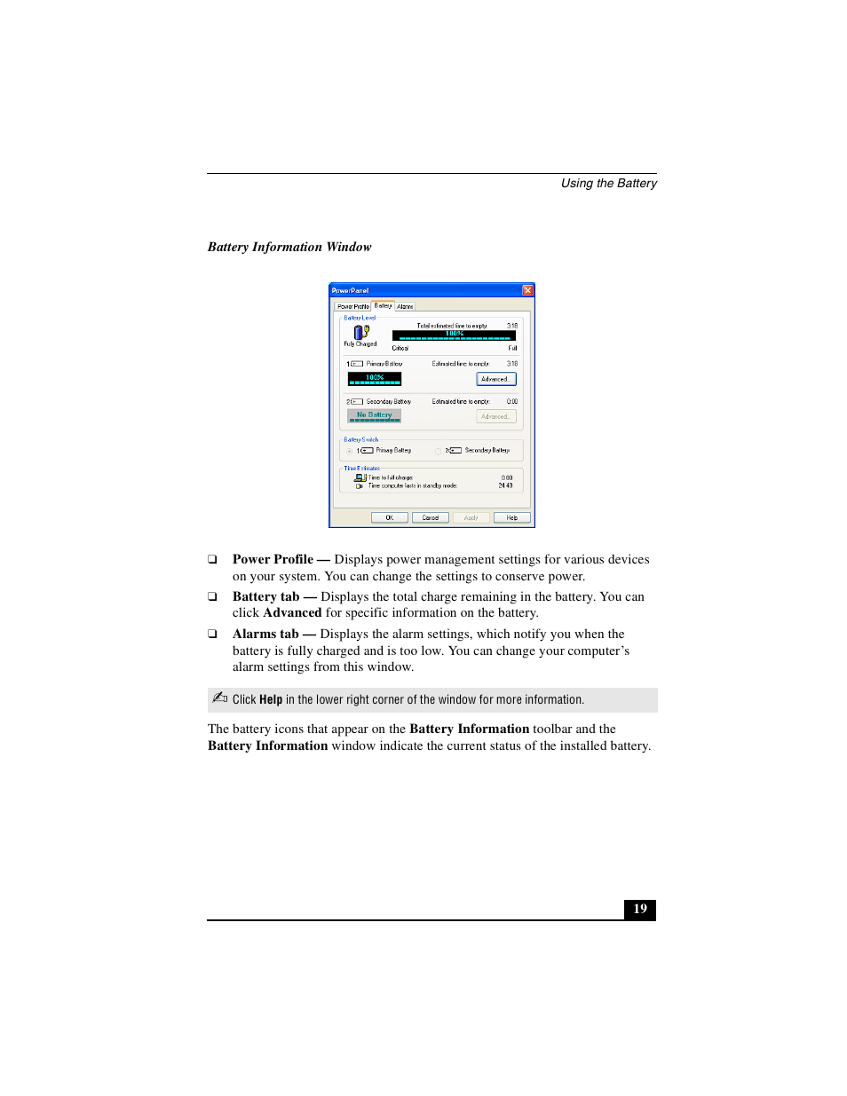 Sony PCG-GRS100 User Manual | Page 19 / 208