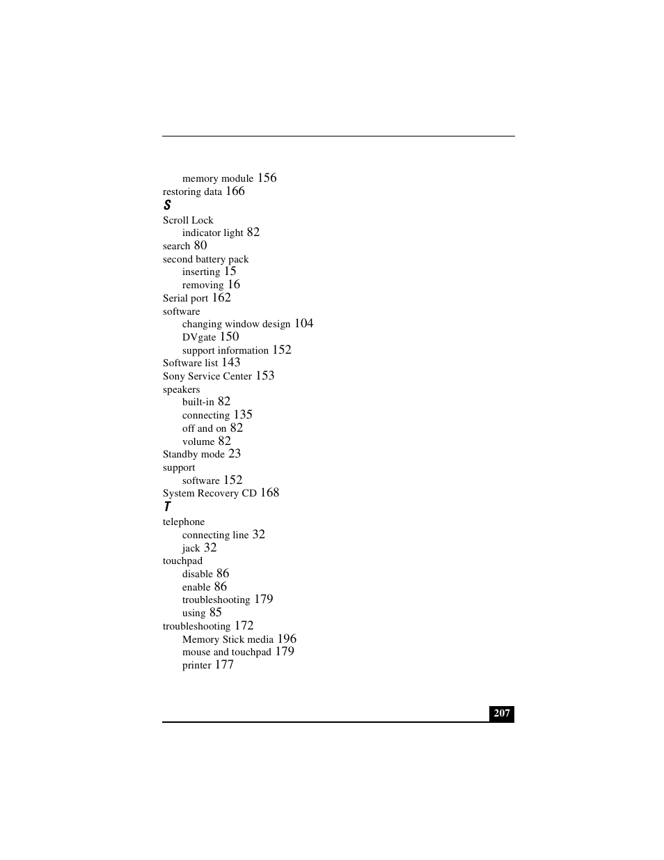 Sony PCG-GRS100 User Manual | Page 207 / 208