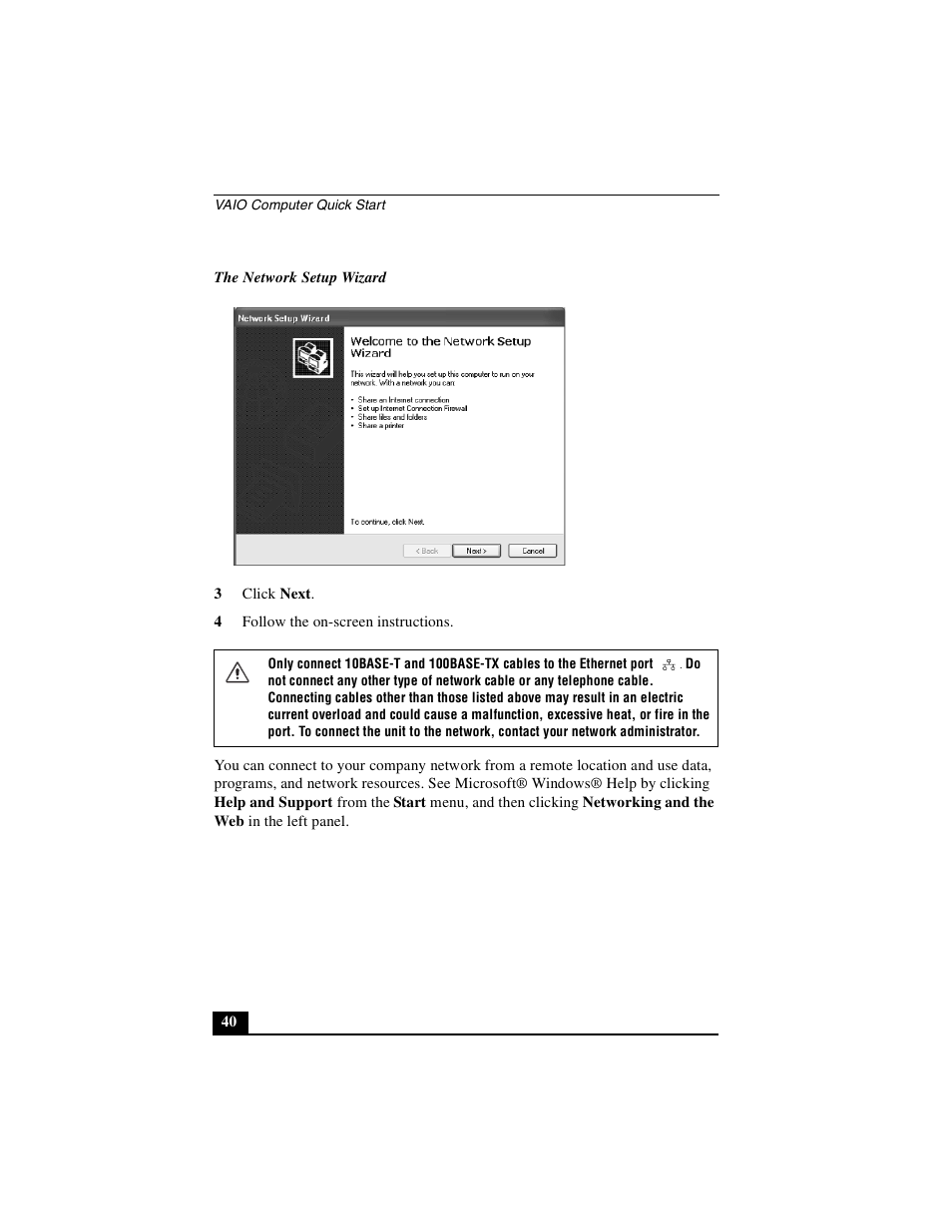 Sony PCG-GRS100 User Manual | Page 40 / 208