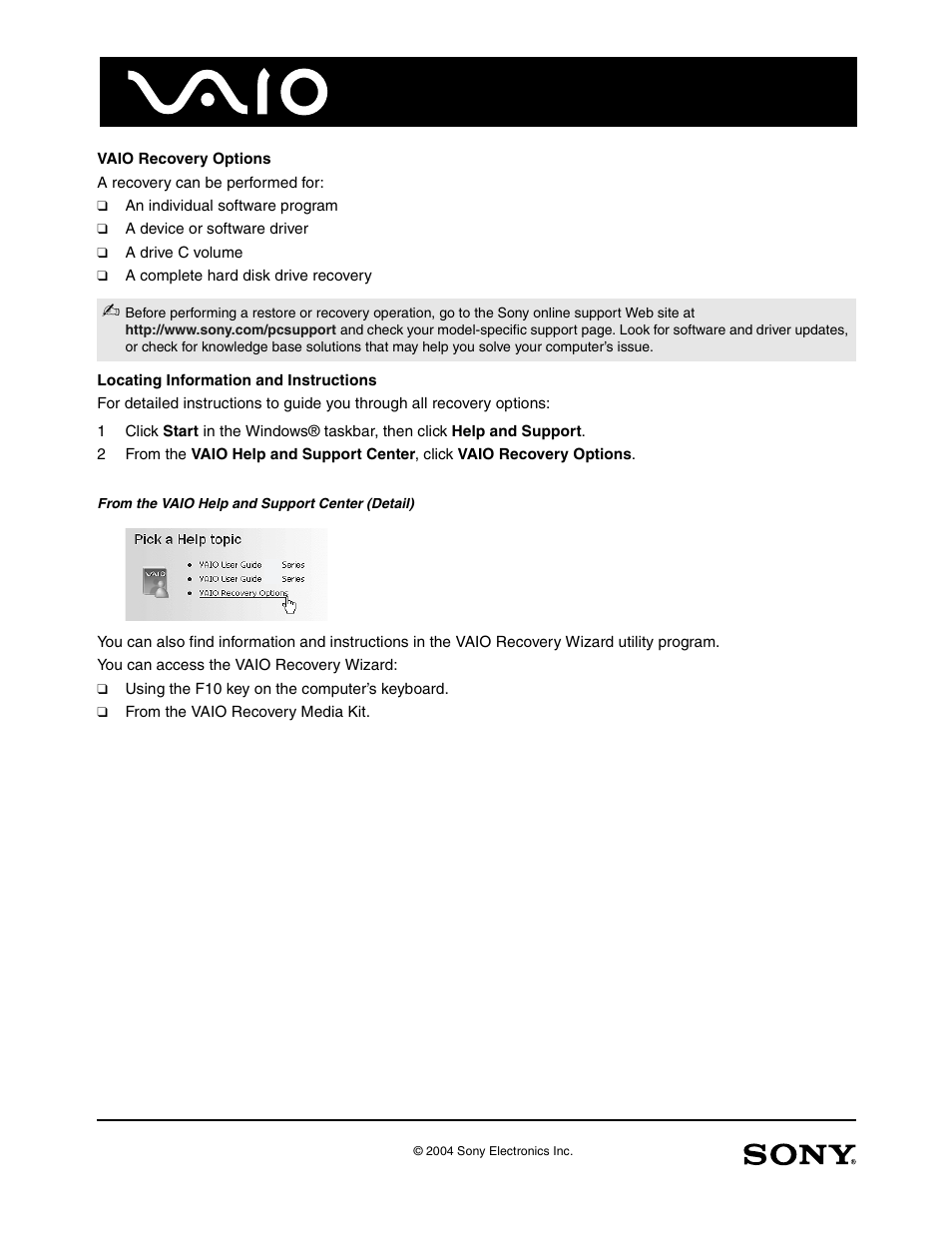 Sony VGN-T370P User Manual | Page 3 / 9