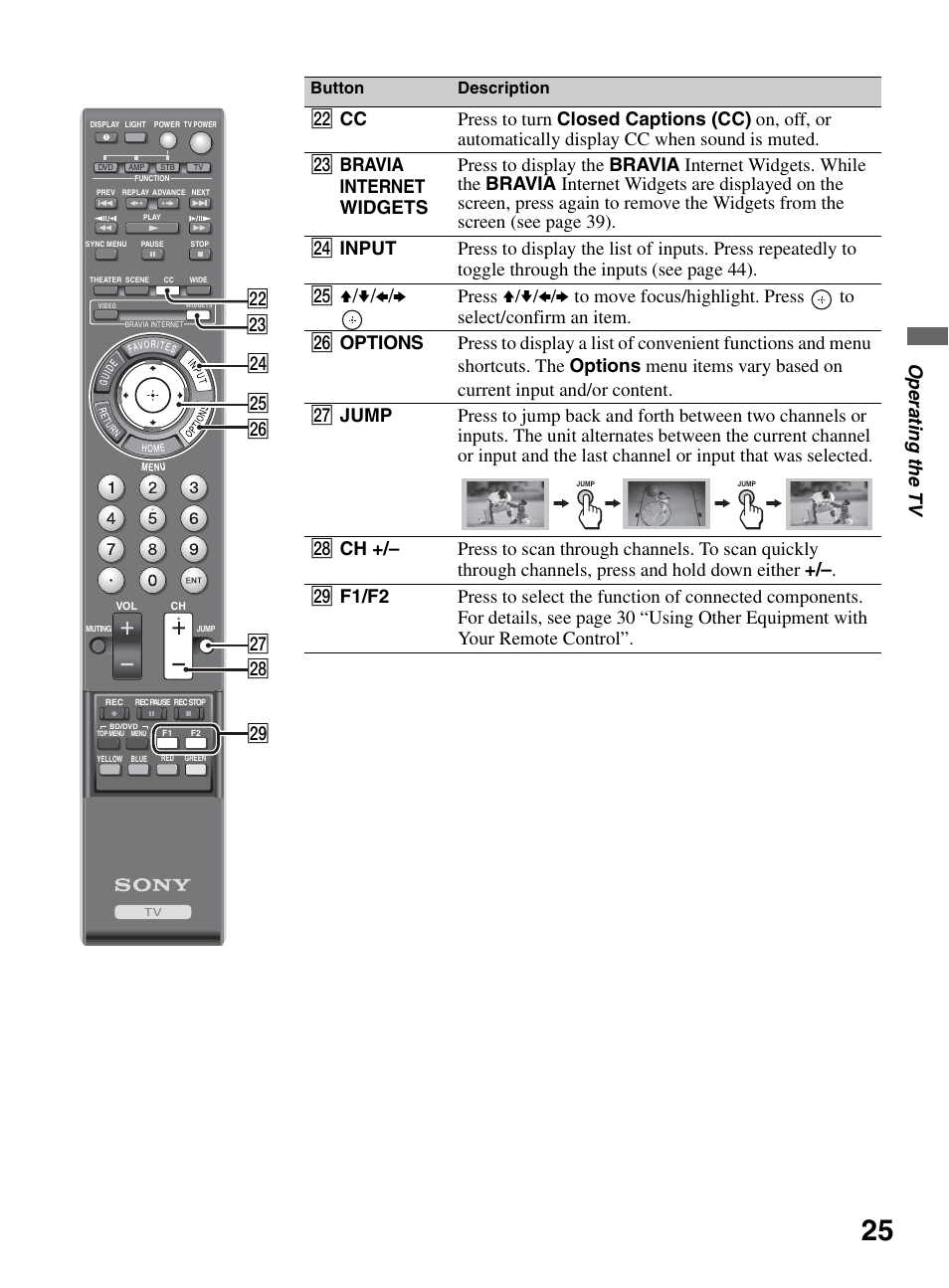 Wg wh wf ws wd wk wl wj | Sony KDL-46XBR10 User Manual | Page 25 / 56