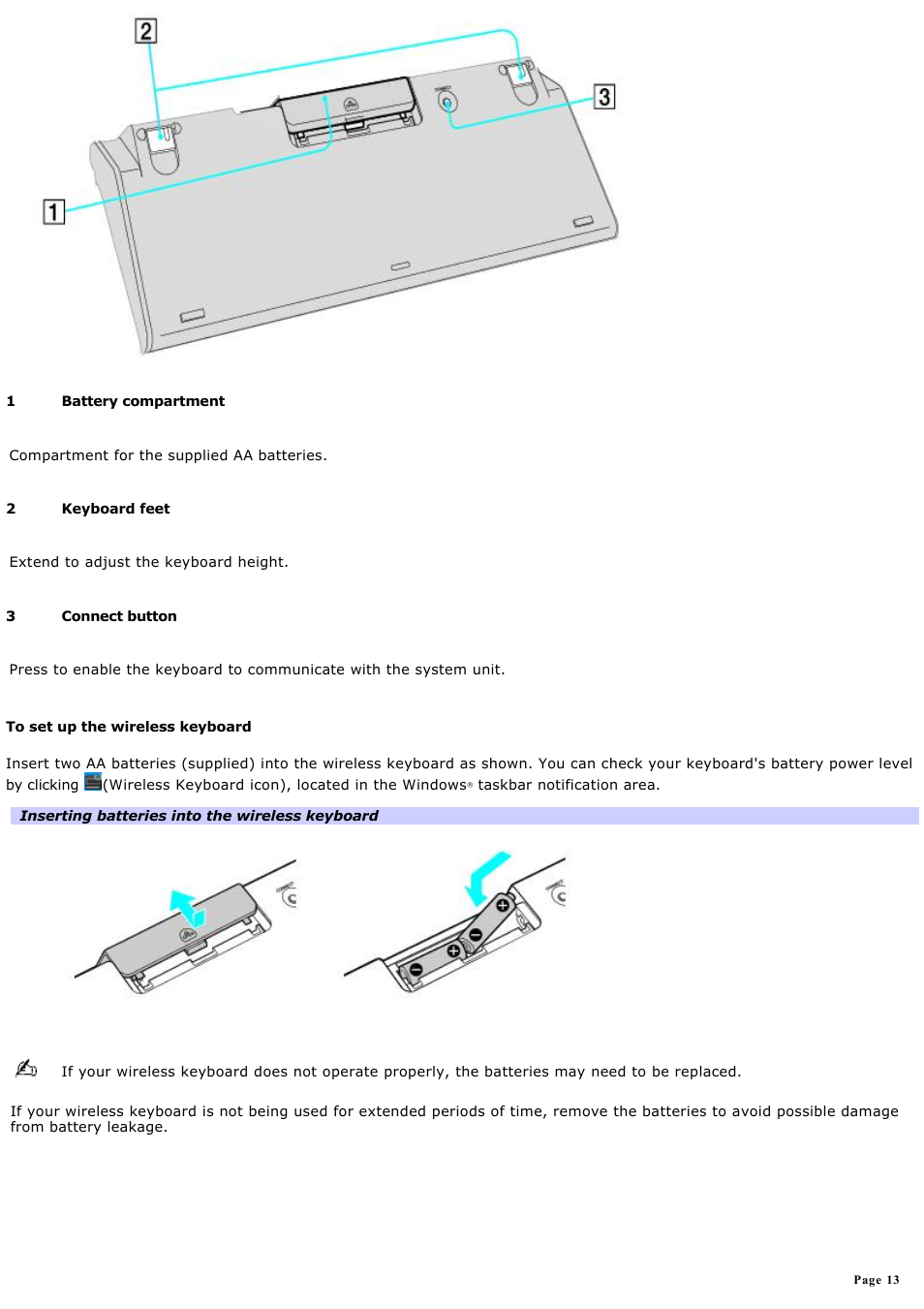 Sony PCV-V200G User Manual | Page 13 / 131