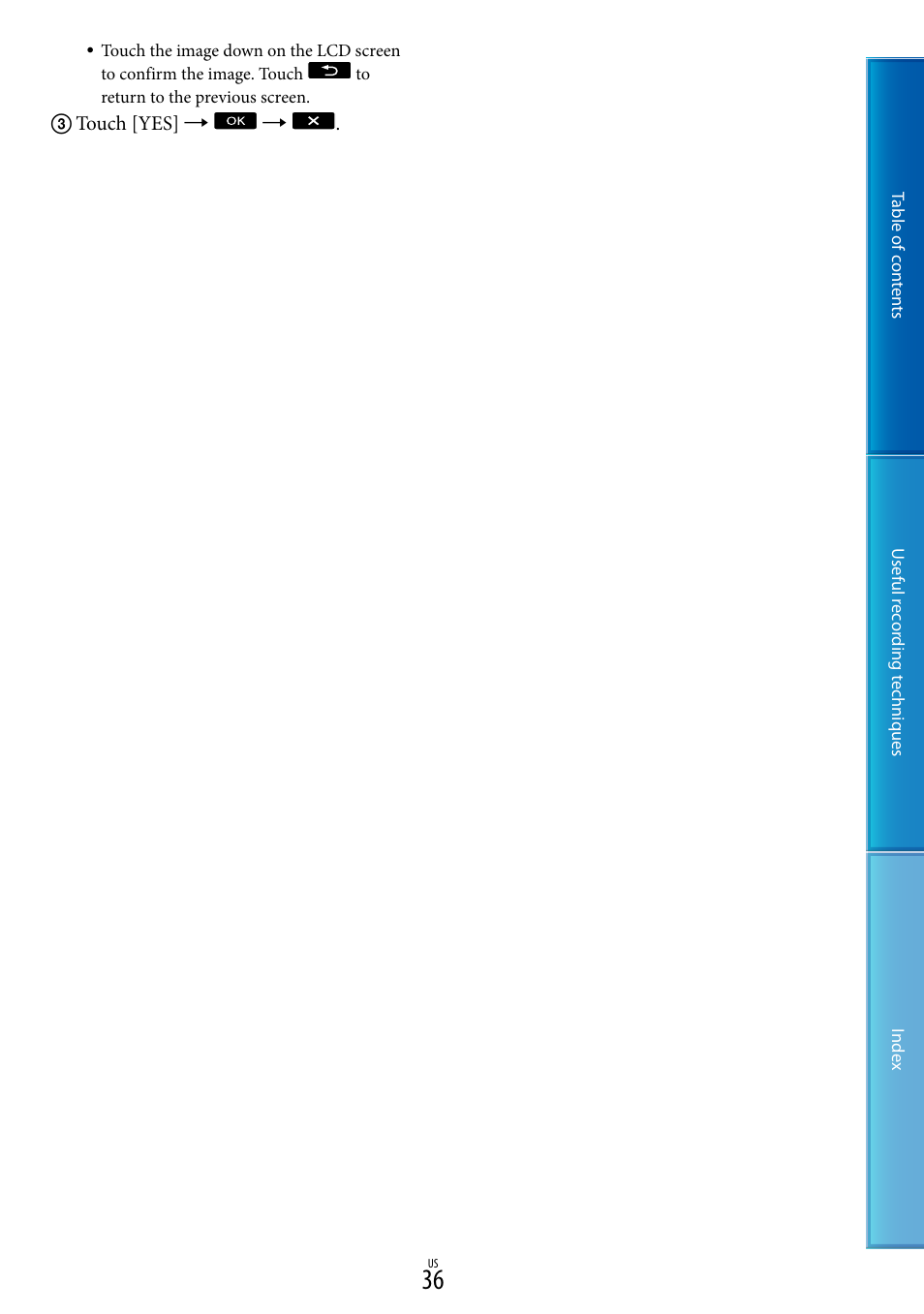 Sony DCR-SX85 User Manual | Page 36 / 98