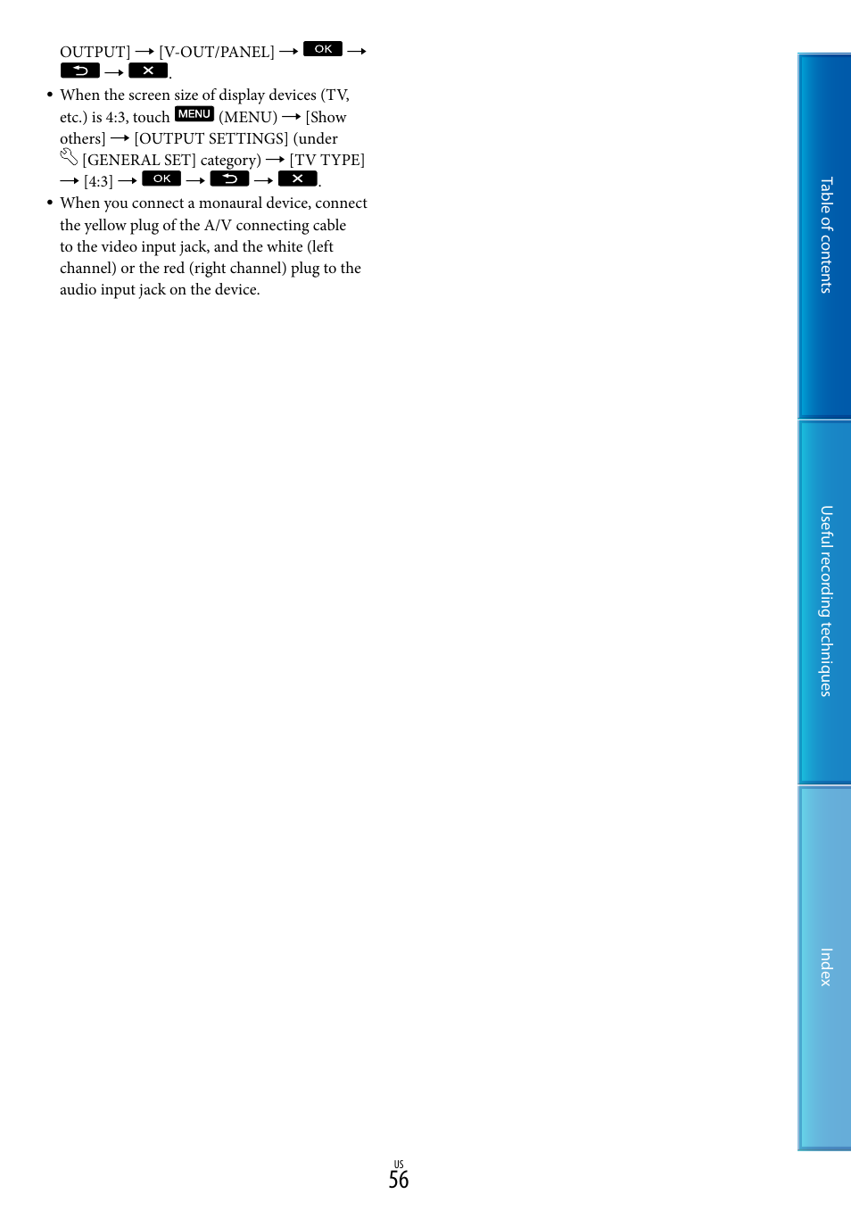 Sony DCR-SX85 User Manual | Page 56 / 98