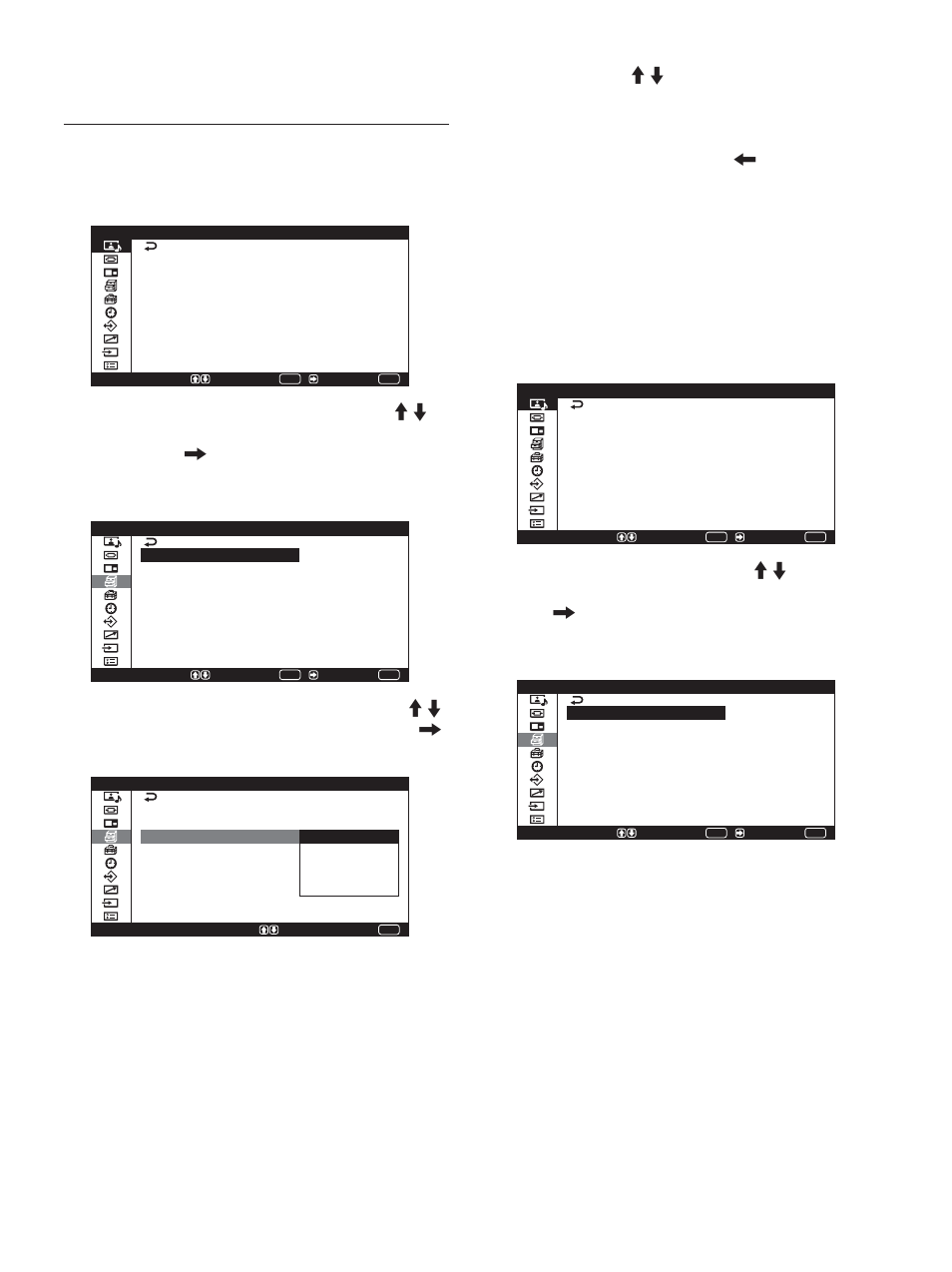 Wechseln des anzeigemodus, Energiesparfunktion, Anzeigen von untertiteln | Sony PFM-42X1S User Manual | Page 191 / 376