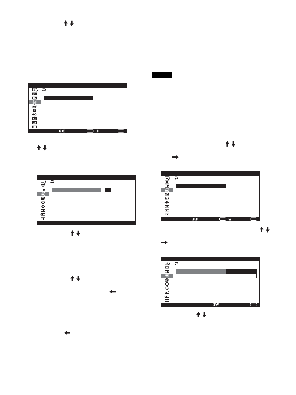 Automatisches verschieben der bildposition | Sony PFM-42X1S User Manual | Page 207 / 376