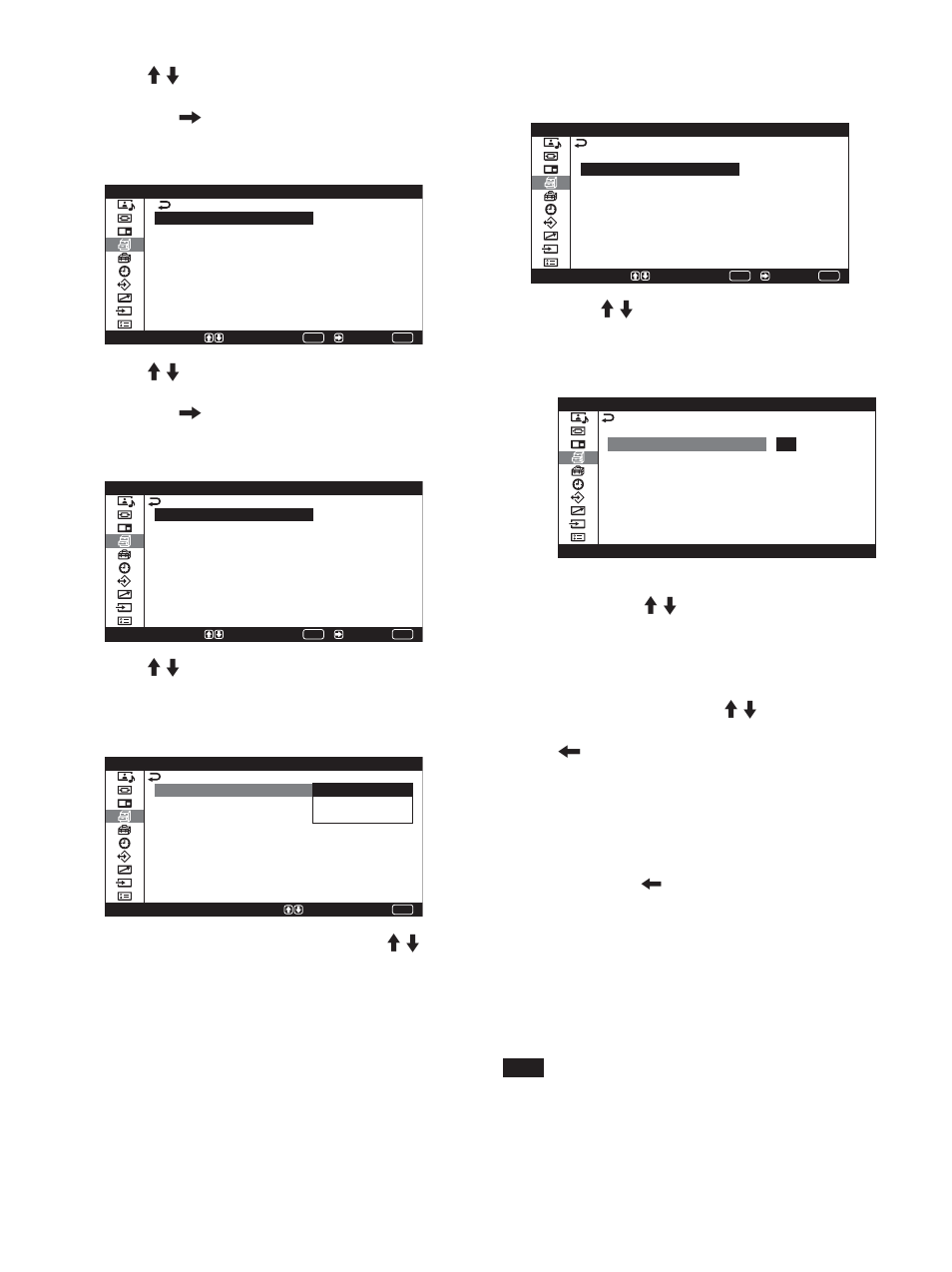 Sony PFM-42X1S User Manual | Page 260 / 376