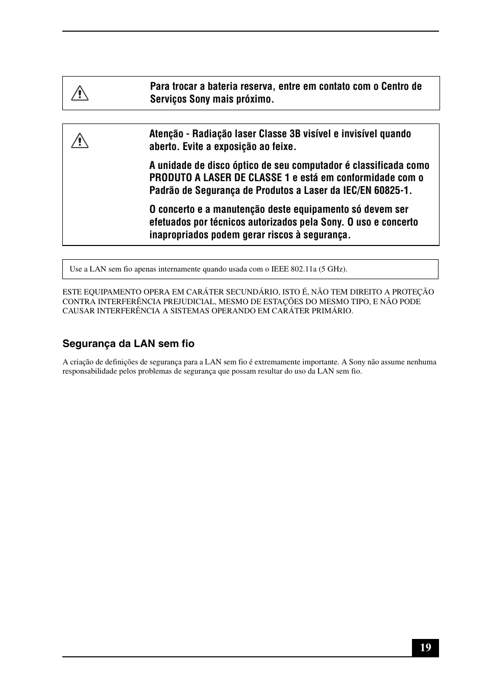 Sony VGN-NW100Y User Manual | Page 19 / 24