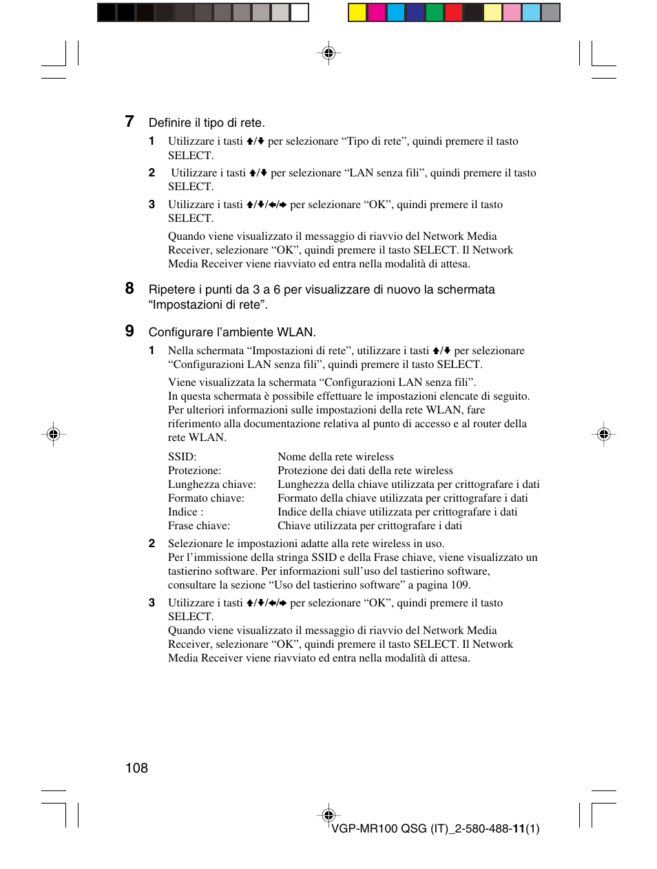 Sony VGP-MR100U User Manual | Page 108 / 143