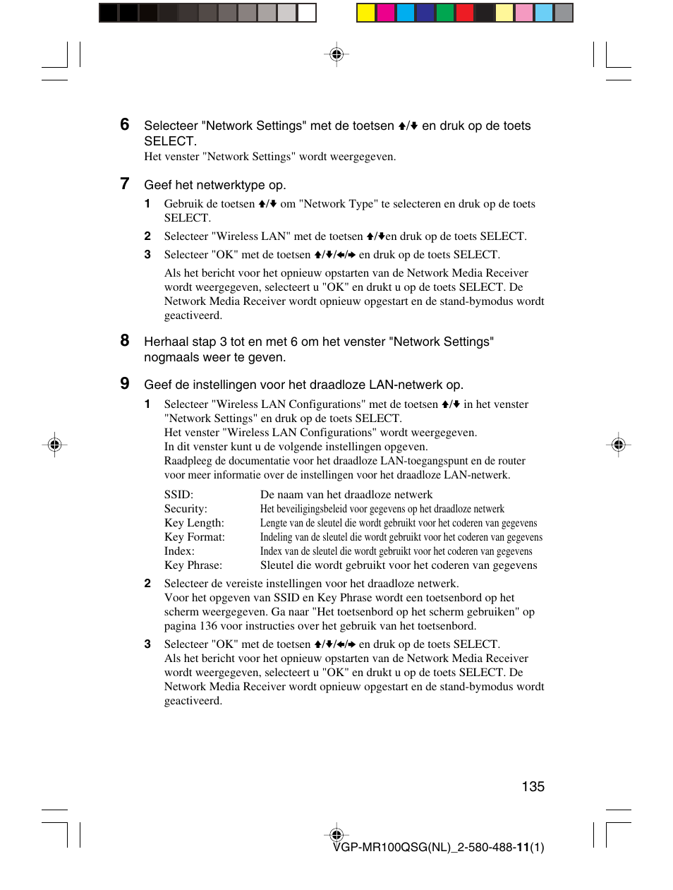 Sony VGP-MR100U User Manual | Page 135 / 143
