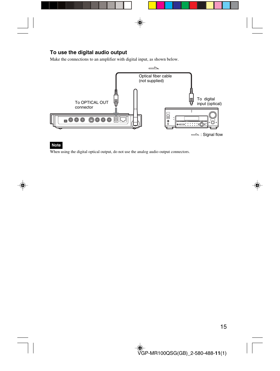 Sony VGP-MR100U User Manual | Page 15 / 143