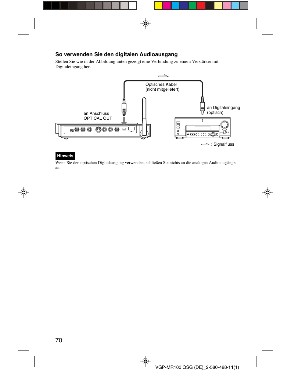 Sony VGP-MR100U User Manual | Page 70 / 143