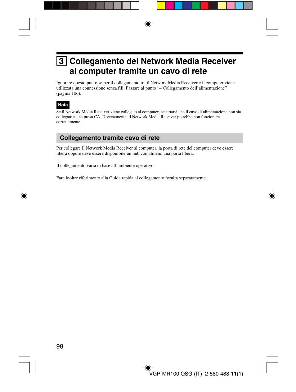 Sony VGP-MR100U User Manual | Page 98 / 143