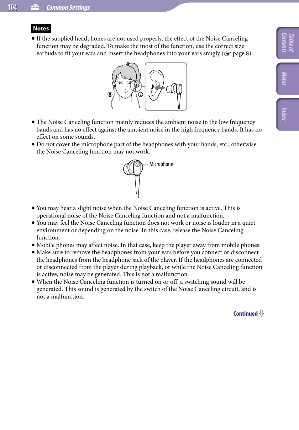 Sony NWZ-S738FBNC User Manual | Page 104 / 166
