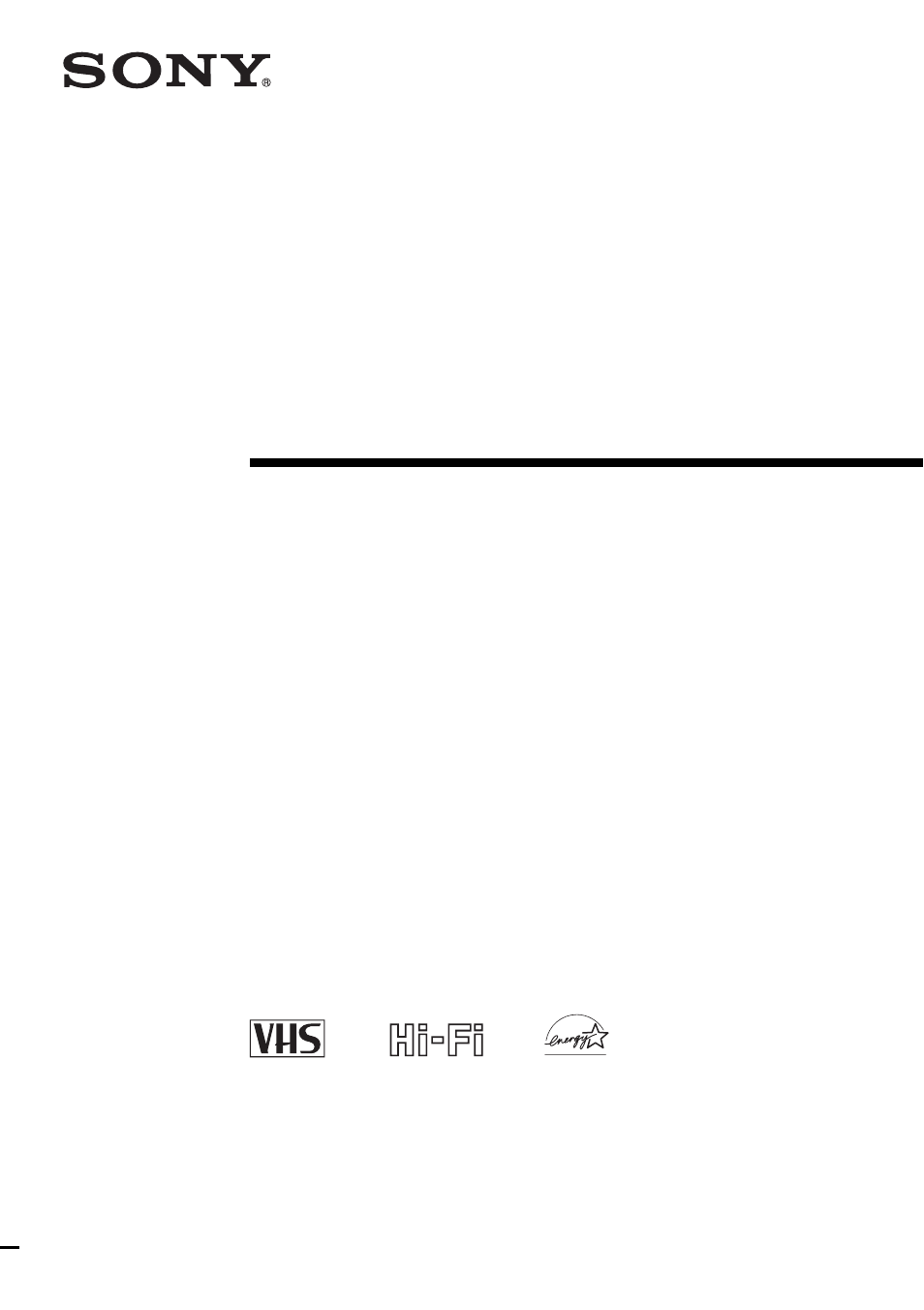 Sony SLV-N750 User Manual | 64 pages