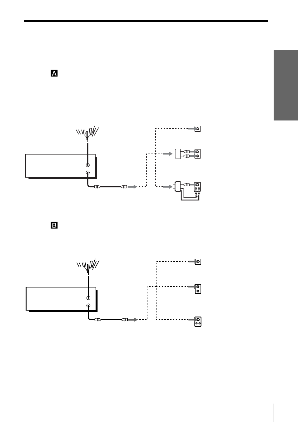 Es 13 an, Hookup 1 (plug and play) antenna hookup | Sony SLV-N750 User Manual | Page 13 / 64