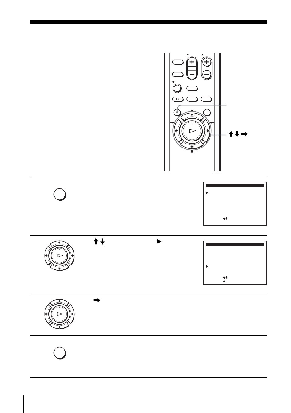 Step4: selecting a language, 18 step, Step 4 : selecting a language | Press menu, Press, Press menu to exit the menu | Sony SLV-N750 User Manual | Page 18 / 64