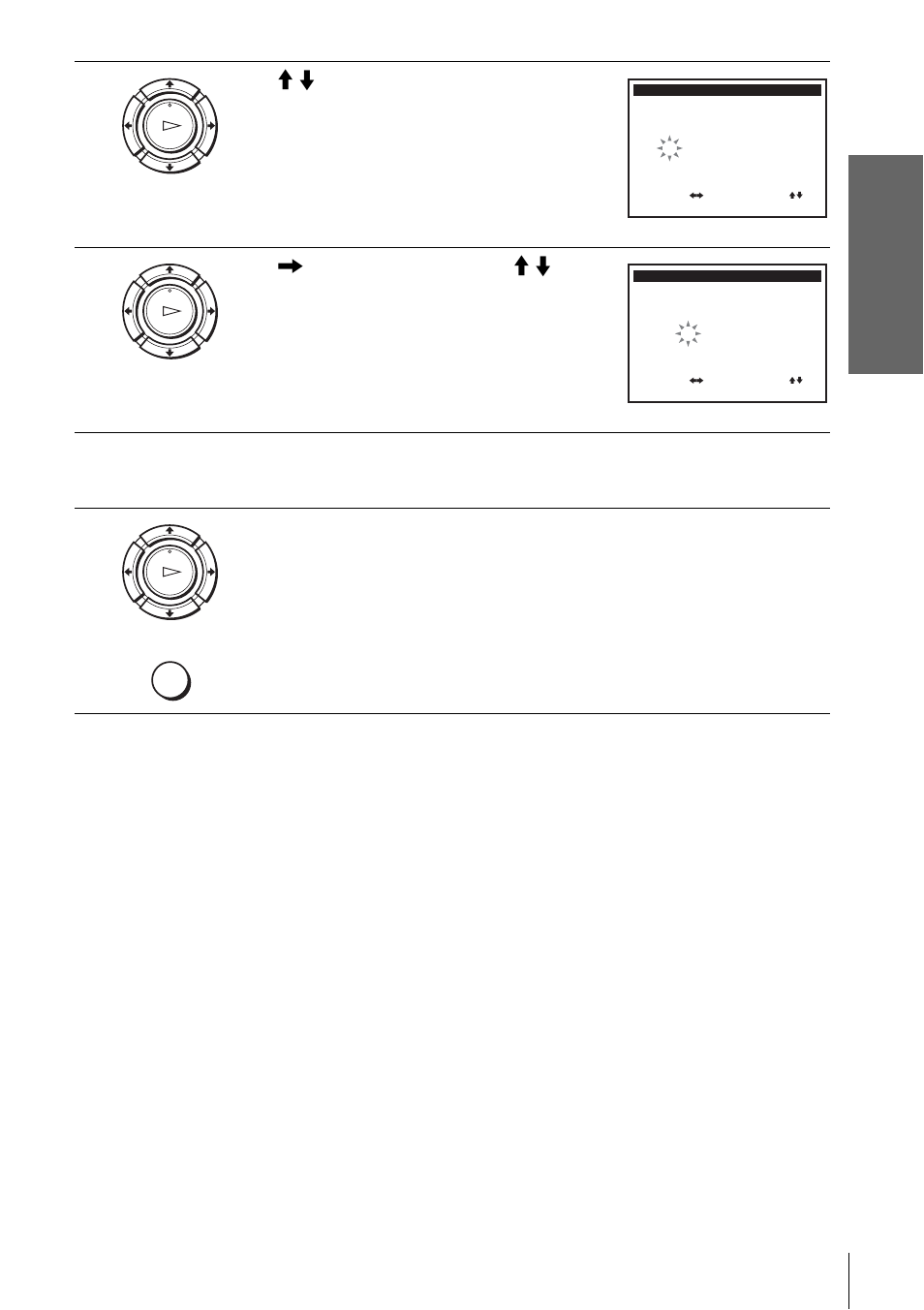 Getti ng sta rted, Press m/m to set the month, Press ok or menu to start the clock | Sony SLV-N750 User Manual | Page 23 / 64