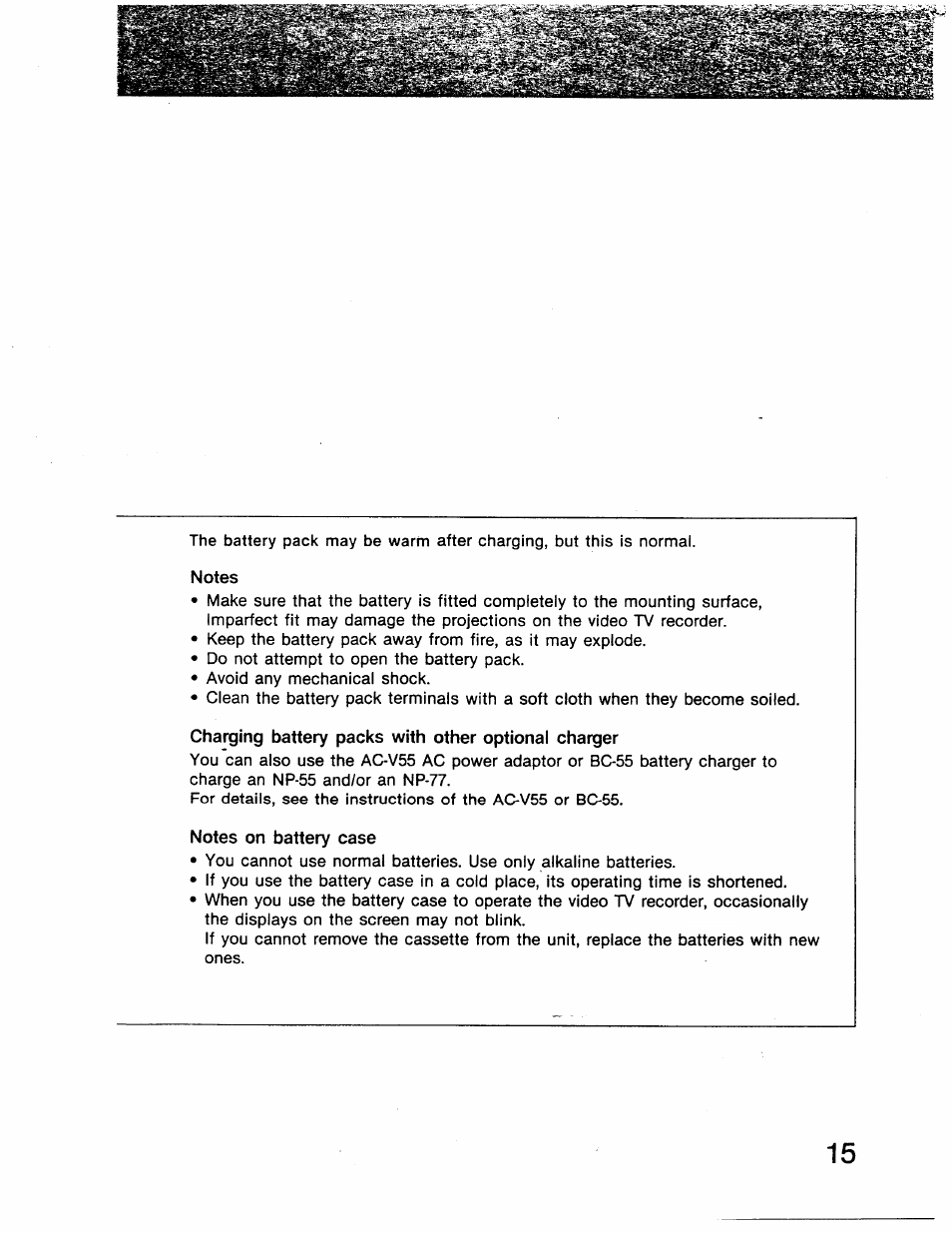 Sony GV-8 User Manual | Page 15 / 60