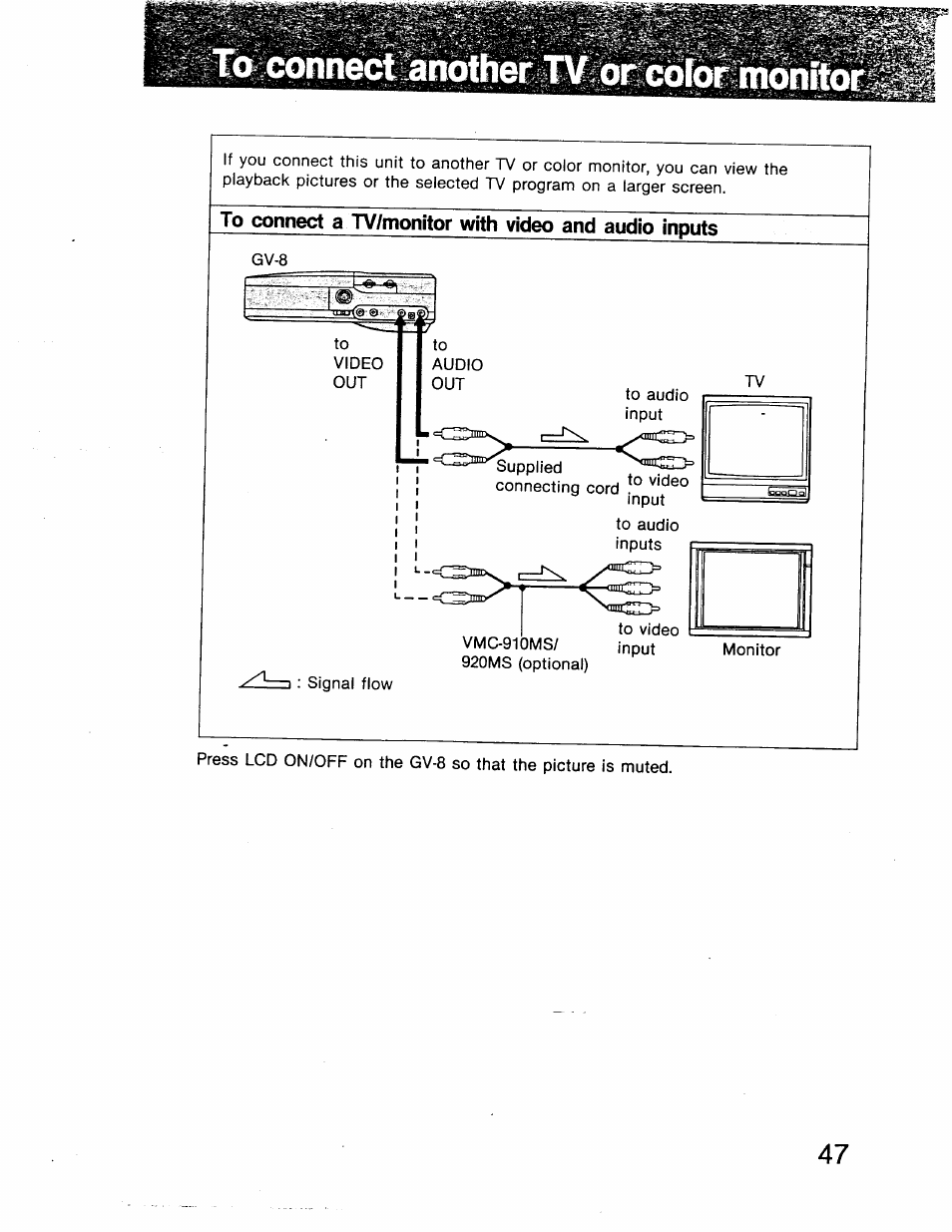 Sony GV-8 User Manual | Page 47 / 60