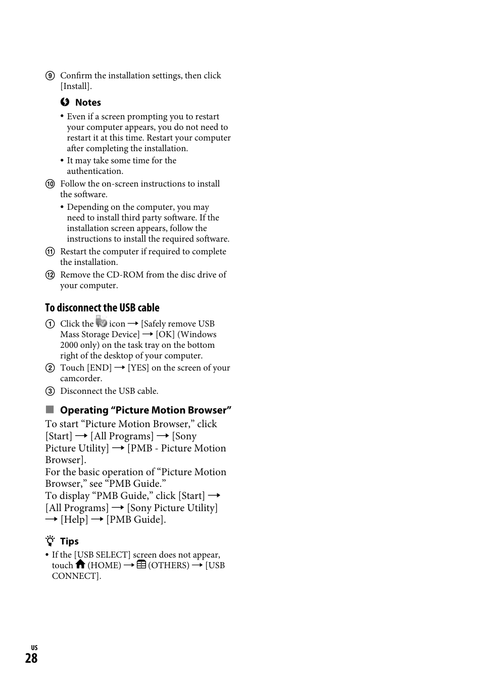 Sony DCR-SR65 User Manual | Page 28 / 68