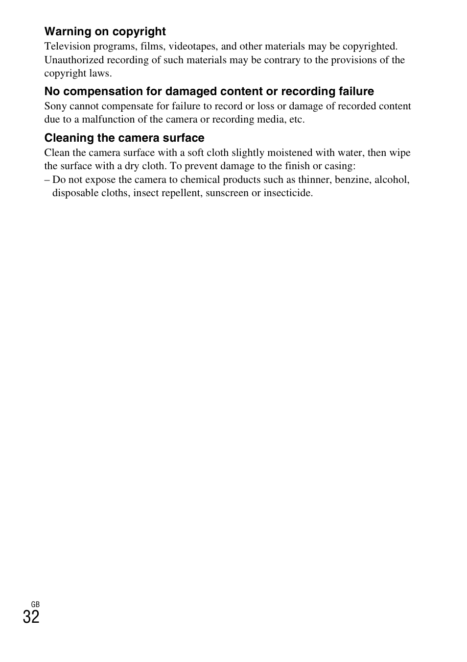 Sony DSC-TX20 User Manual | Page 32 / 68