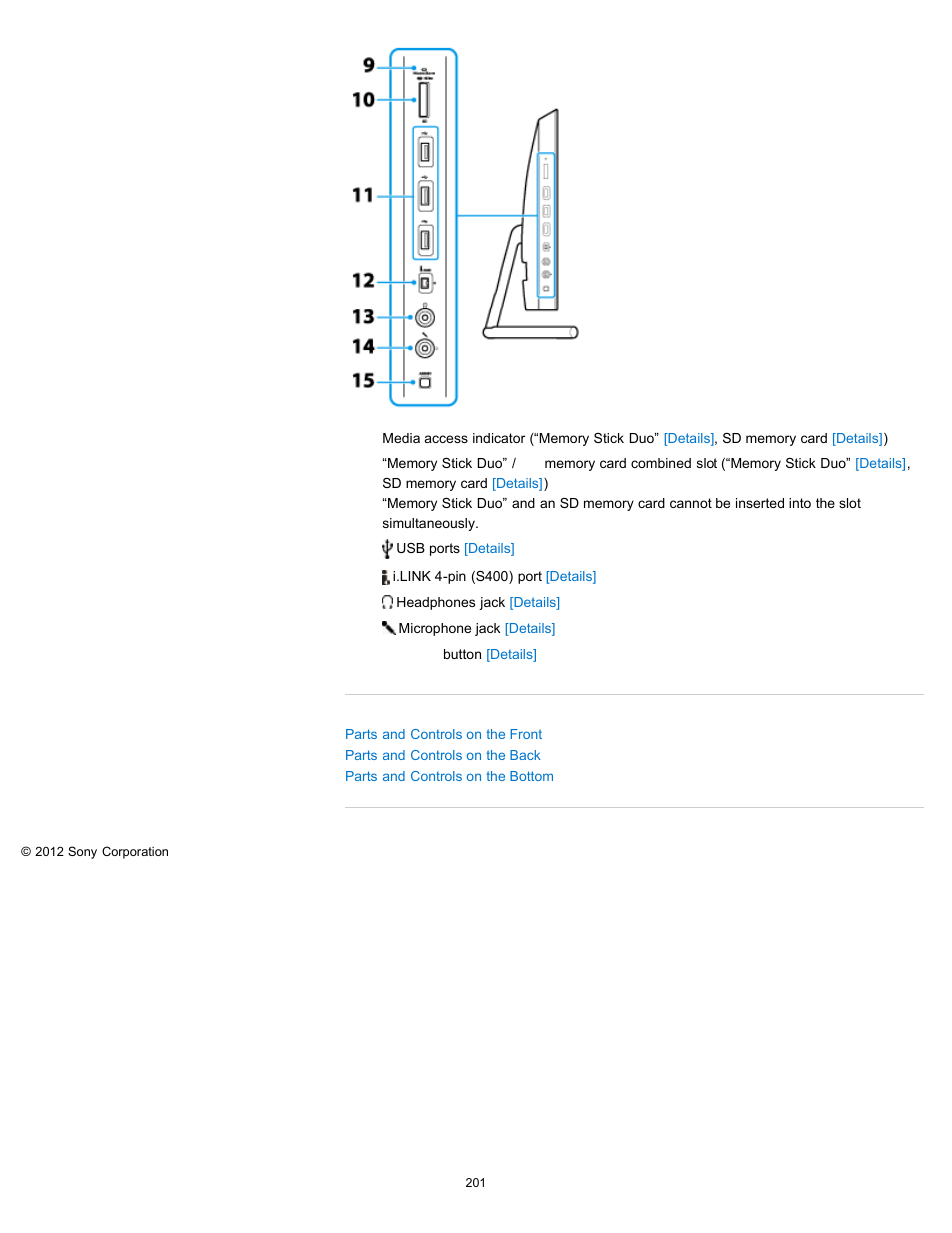 Sony SVL241190X User Manual | Page 201 / 522