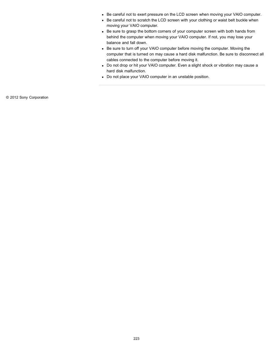 Sony SVL241190X User Manual | Page 223 / 522