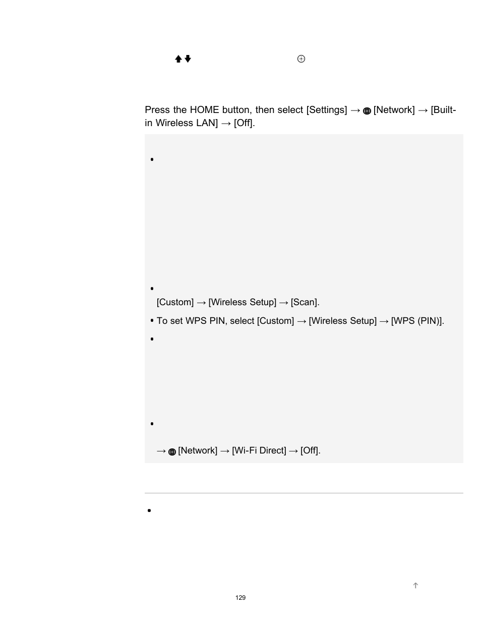 Sony KDL-65W850A User Manual | Page 129 / 249