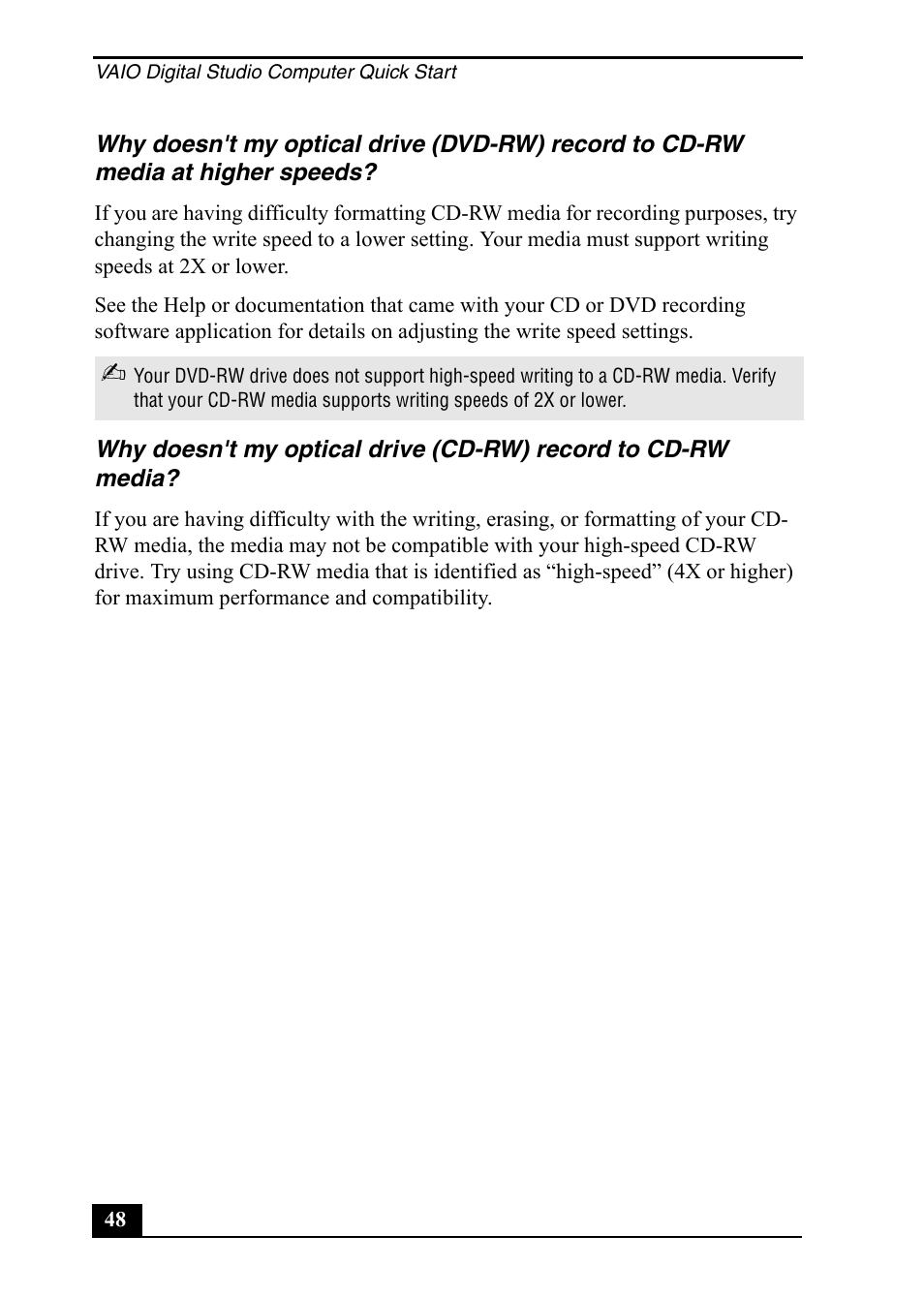 Sony PCV-RX860 User Manual | Page 48 / 80