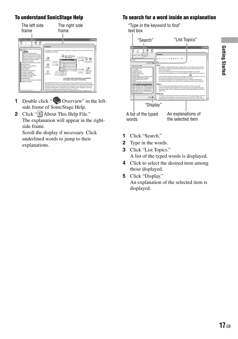Sony NW-HD3 User Manual | Page 17 / 50