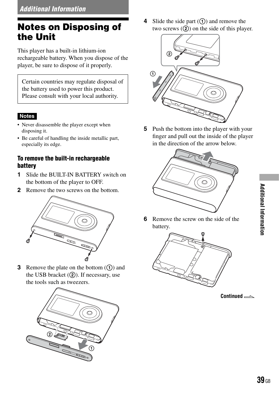 Sony NW-HD3 User Manual | Page 39 / 50