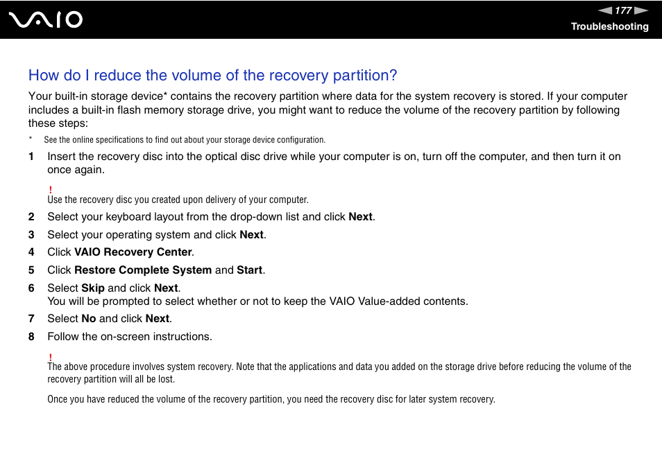 Sony VGN-Z690N User Manual | Page 177 / 222
