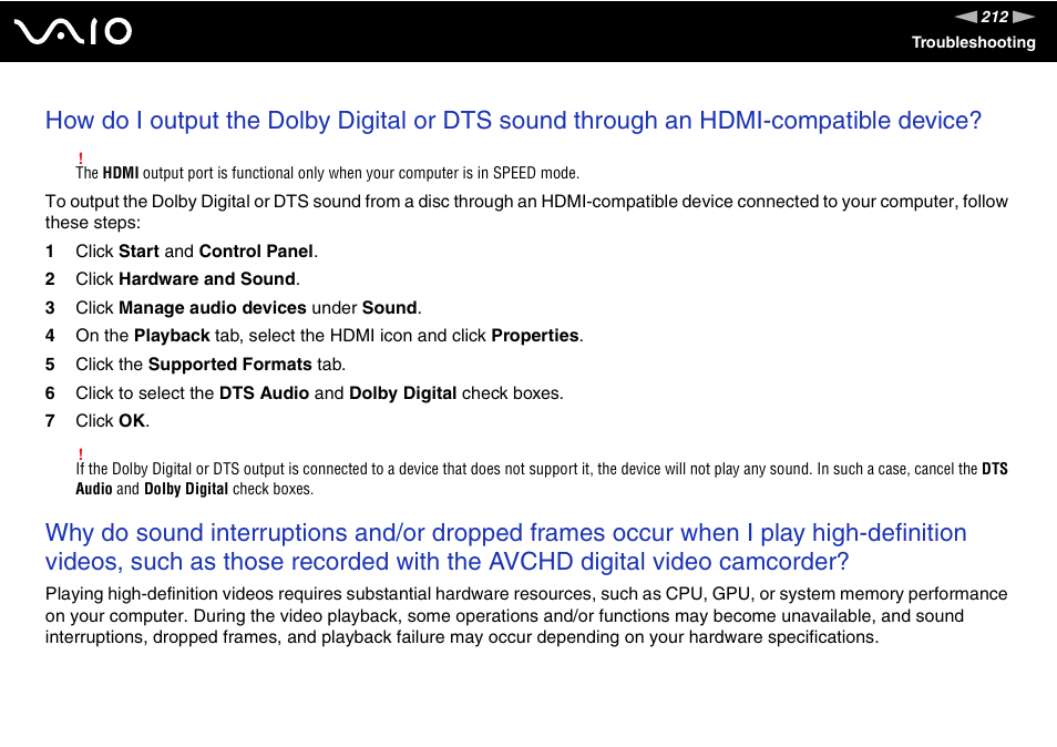 Sony VGN-Z690N User Manual | Page 212 / 222
