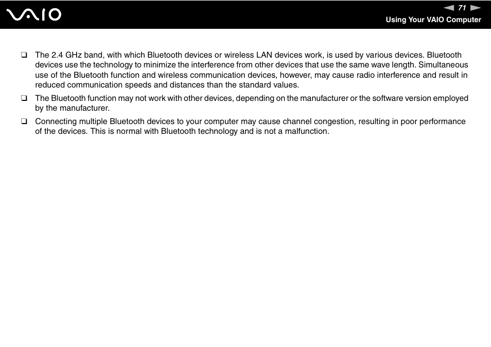 Sony VGN-Z690N User Manual | Page 71 / 222