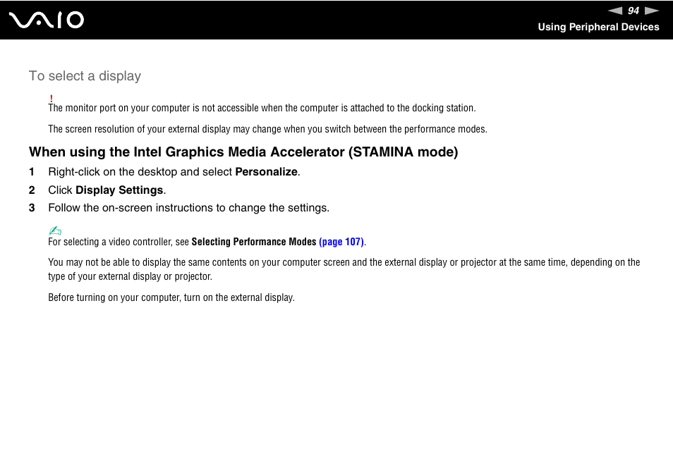 Sony VGN-Z690N User Manual | Page 94 / 222
